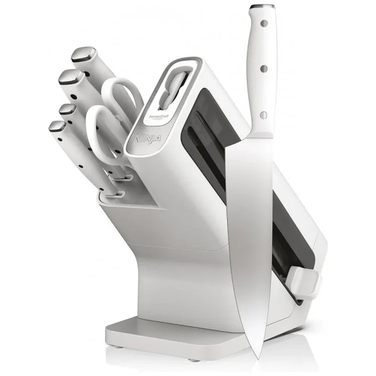 سرویس کارد نینجا 6 پارچه سفید مدل Ninja Knife Set 12007