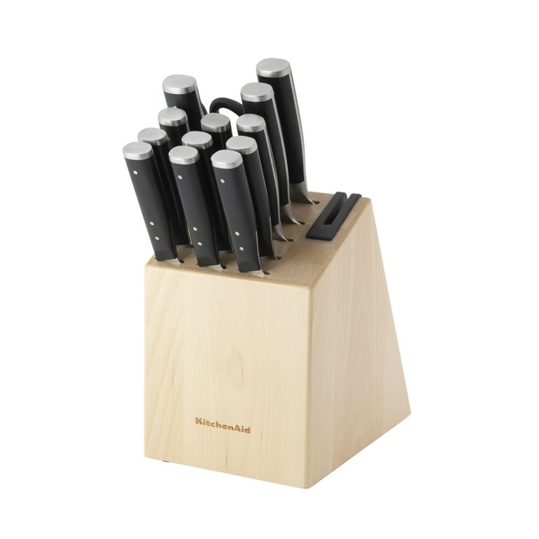 سرویس چاقو 14 پارچه مشکی کیچن اید KitchenAid Forged Cutlery Set